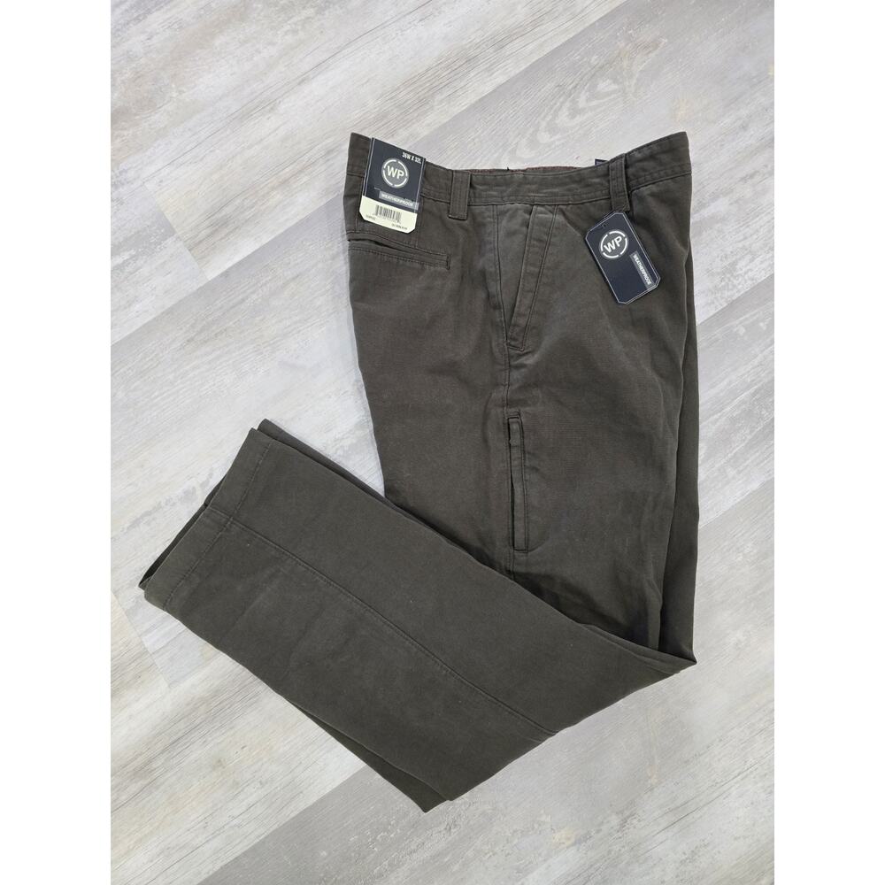 WP Weatherproof The Commuter Stretch Flex Waistband Pant Dark Olive 36x32